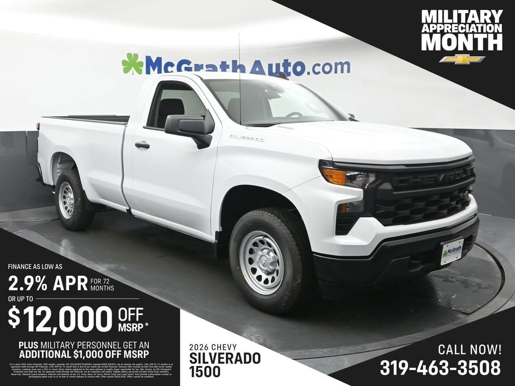 New 2026 Chevrolet Silverado 1500 WT Truck