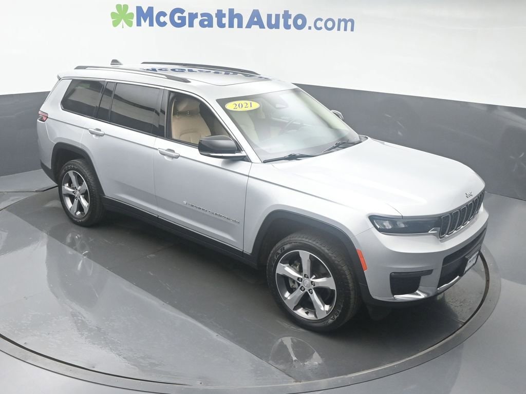 Used 2021 Jeep Grand Cherokee L Limited with VIN 1C4RJKBG5M8181730 for sale in Cedar Rapids, IA