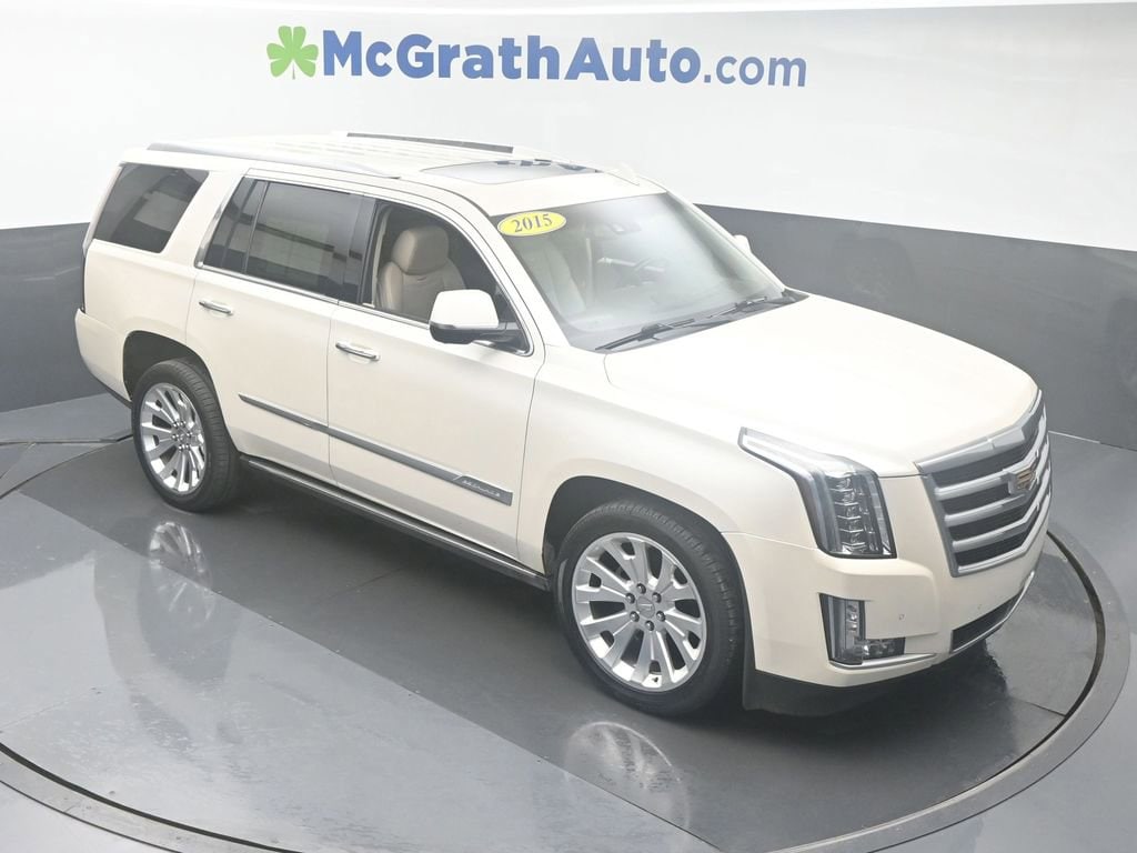 Used 2015 Cadillac Escalade Premium with VIN 1GYS4NKJ8FR729894 for sale in Cedar Rapids, IA