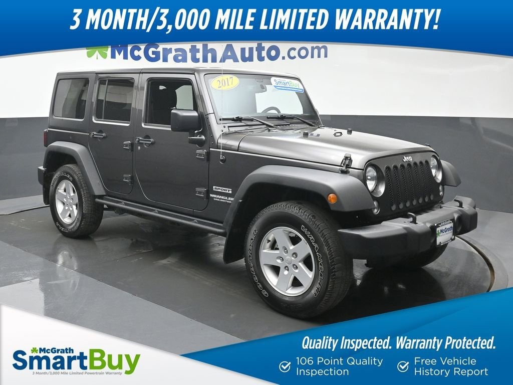 Used 2017 Jeep Wrangler Unlimited Sport SUV