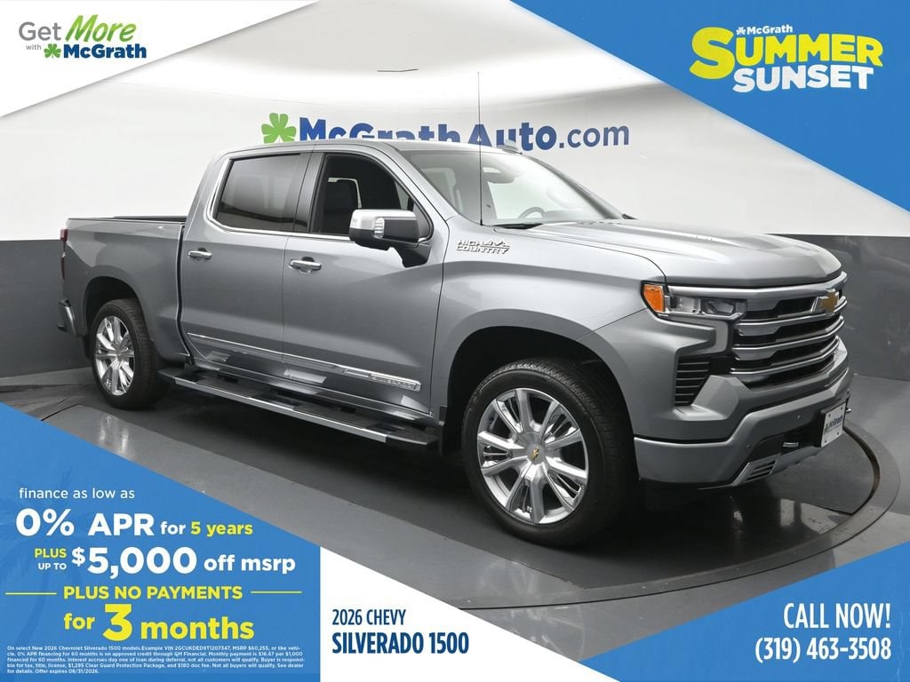 New 2026 Chevrolet Silverado 1500 High Country Truck