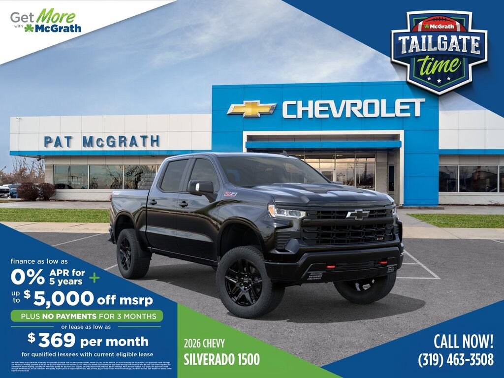 New 2026 Chevrolet Silverado 1500 LT Trail Boss Truck