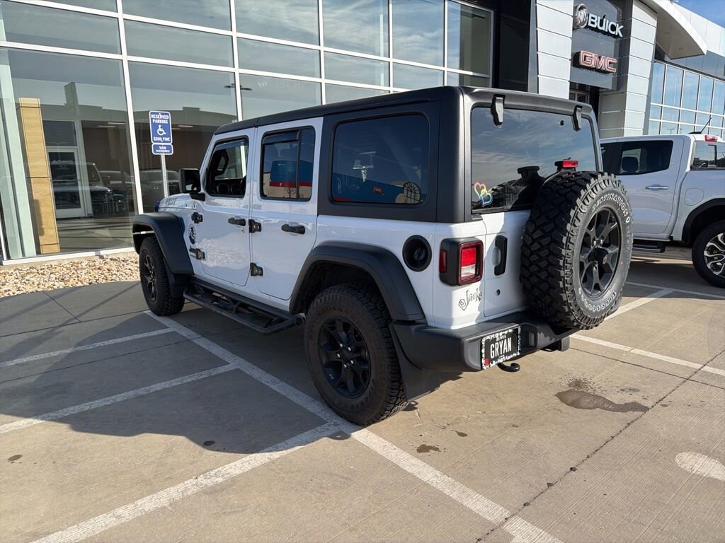 Used 2020 Jeep Wrangler Unlimited Willys SUV