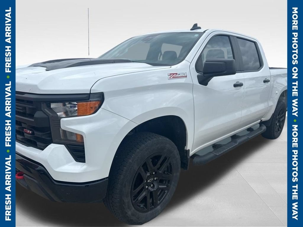 Used 2024 Chevrolet Silverado 1500 Custom Trail Boss Truck Crew Cab