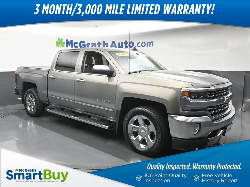 Used 2017 Chevrolet Silverado 1500 LTZ Truck Crew Cab