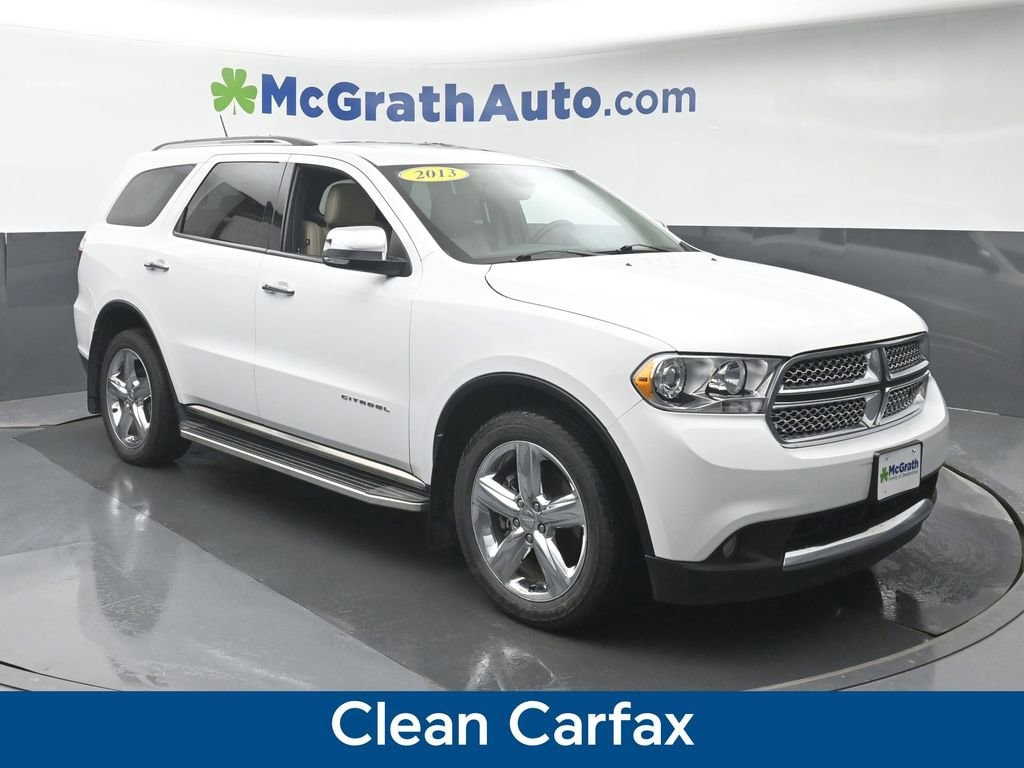 Used 2013 Dodge Durango Citadel with VIN 1C4RDJEG8DC572381 for sale in Cedar Rapids, IA