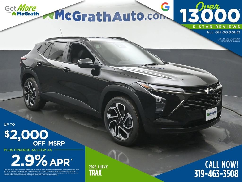 New 2026 Chevrolet Trax 2RS SUV