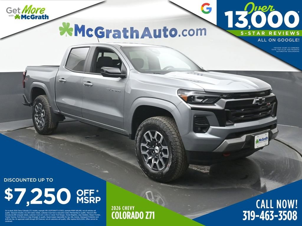 New 2026 Chevrolet Colorado Z71 Truck