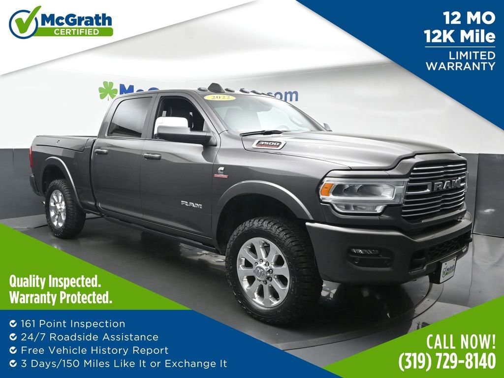 Used 2022 Ram 3500 Laramie Truck Crew Cab