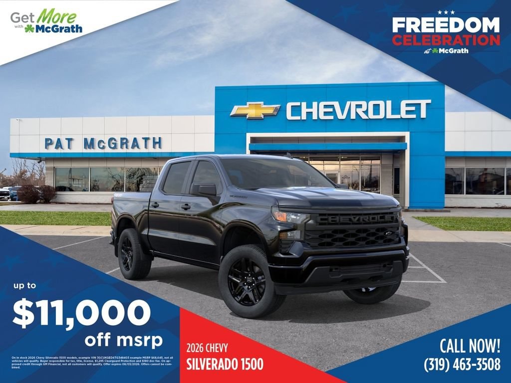 New 2026 Chevrolet Silverado 1500 Custom Truck