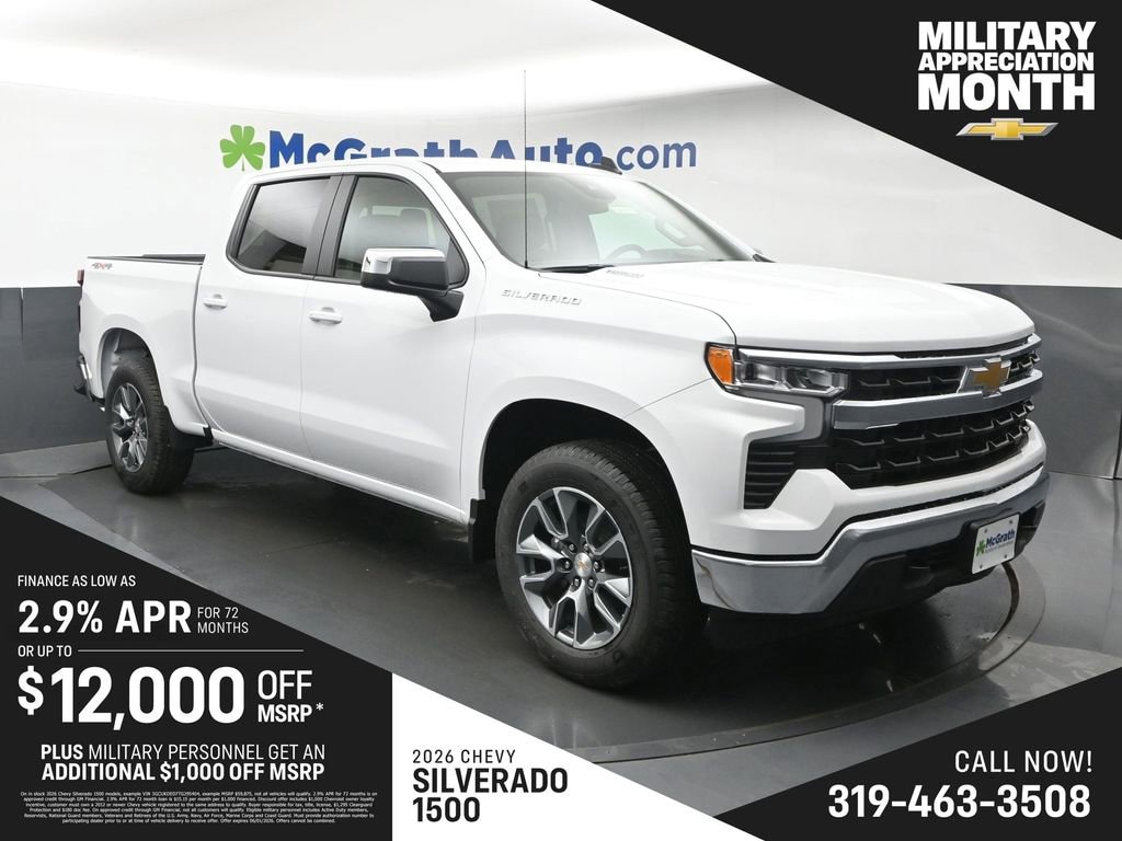 New 2026 Chevrolet Silverado 1500 LT Truck