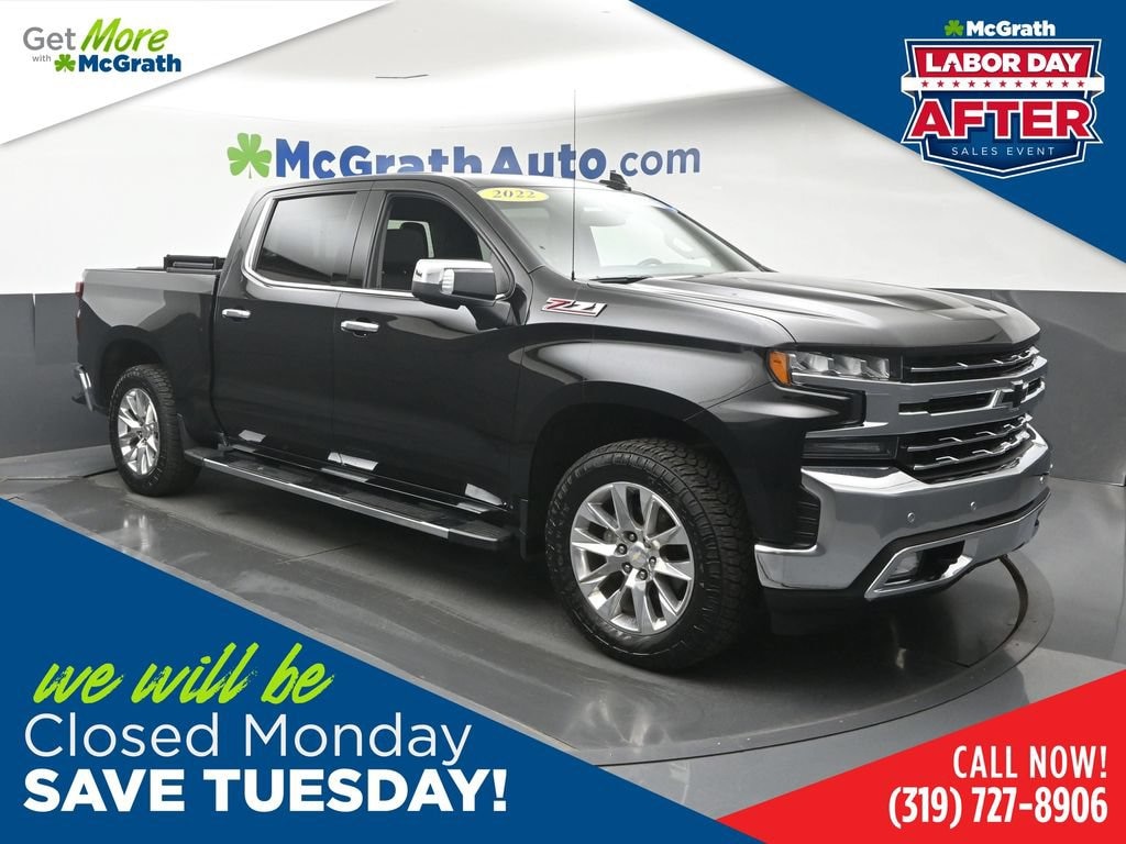 Used 2022 Chevrolet Silverado 1500 LTD LTZ Truck Crew Cab