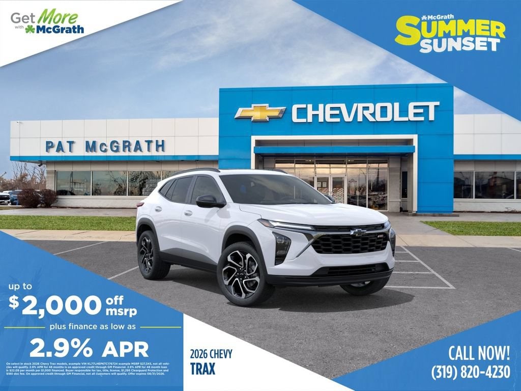 New 2026 Chevrolet Trax 2RS SUV