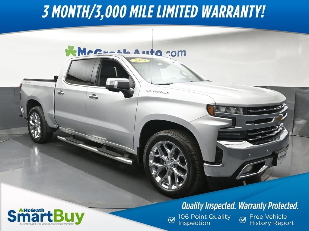 Used 2020 Chevrolet Silverado 1500 LTZ Truck Crew Cab