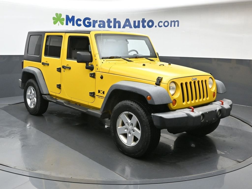 Used 2008 Jeep Wrangler Unlimited X with VIN 1J4GA39158L529778 for sale in Cedar Rapids, IA
