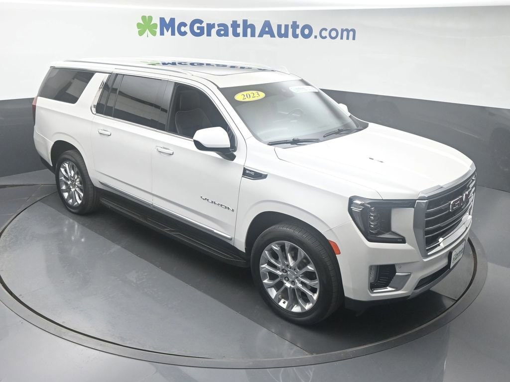 Used 2023 GMC Yukon XL SLT with VIN 1GKS2GKD5PR128336 for sale in Cedar Rapids, IA