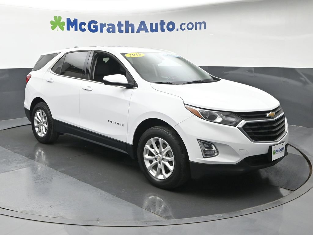 Used 2018 Chevrolet Equinox LT with VIN 2GNAXSEV8J6251901 for sale in Cedar Rapids, IA