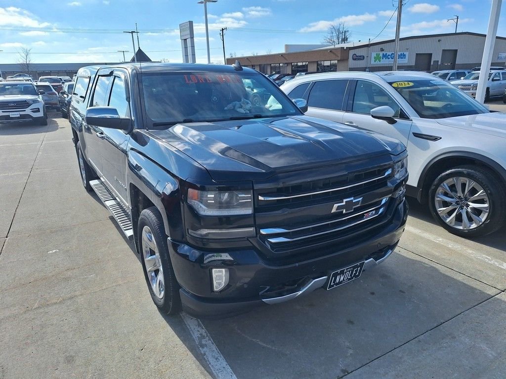 Used 2016 Chevrolet Silverado 1500 LTZ with VIN 3GCUKSEC9GG135056 for sale in Cedar Rapids, IA