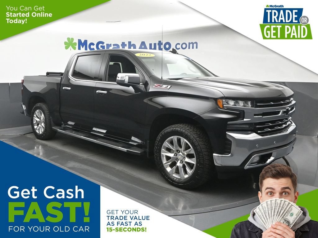 Used 2022 Chevrolet Silverado 1500 LTD LTZ Truck Crew Cab