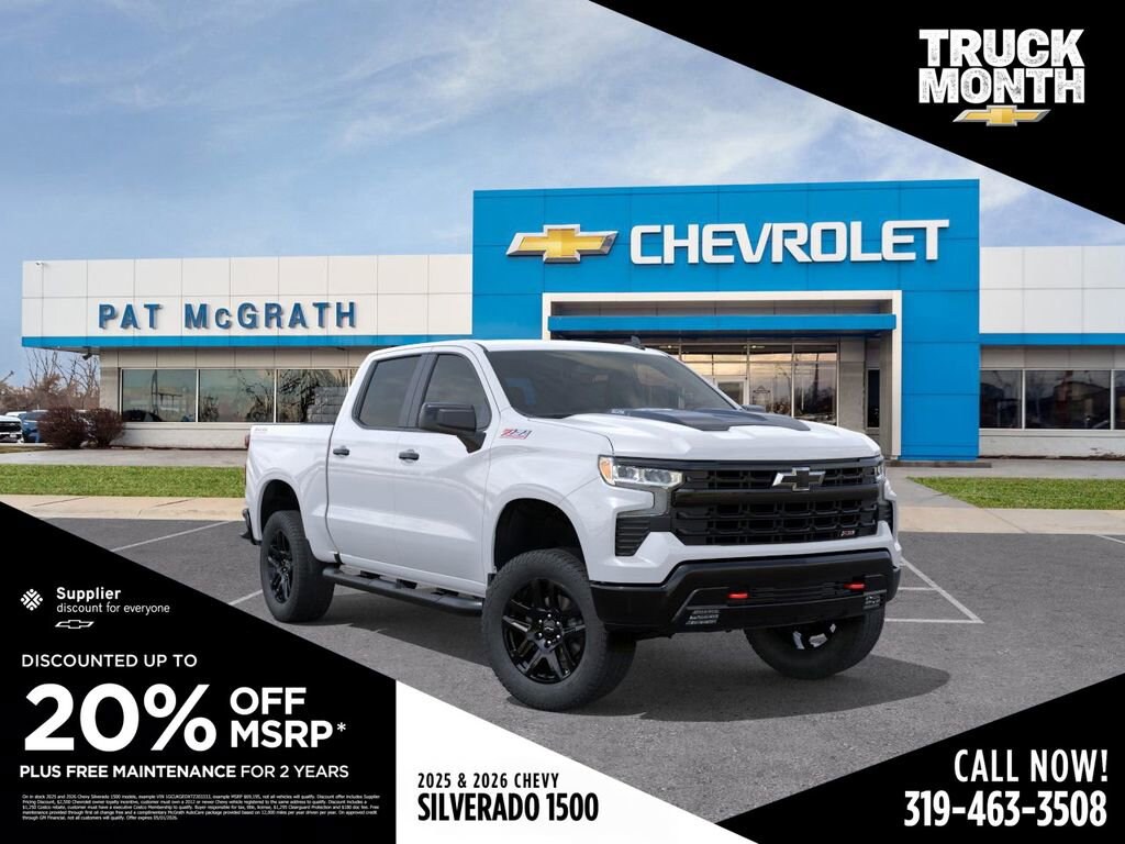 New 2026 Chevrolet Silverado 1500 LT Trail Boss Truck