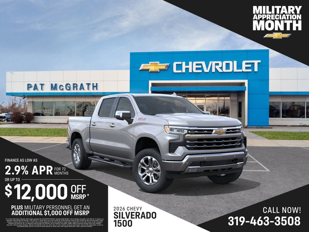 2026 Chevrolet Silverado 1500 LTZ 4X4 Crew Cab Short Box's photo