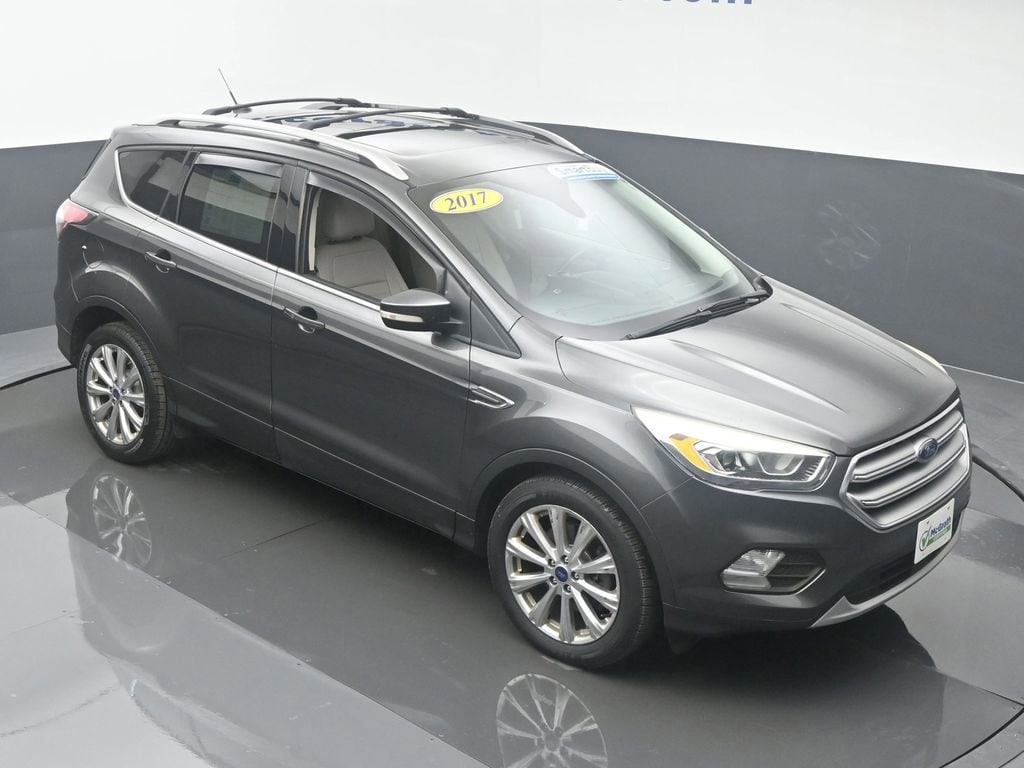 Used 2017 Ford Escape Titanium with VIN 1FMCU0J91HUA67639 for sale in Cedar Rapids, IA