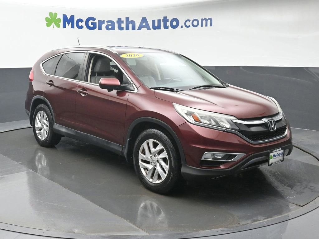 Used 2016 Honda CR-V EX-L with VIN 2HKRM3H71GH554045 for sale in Cedar Rapids, IA