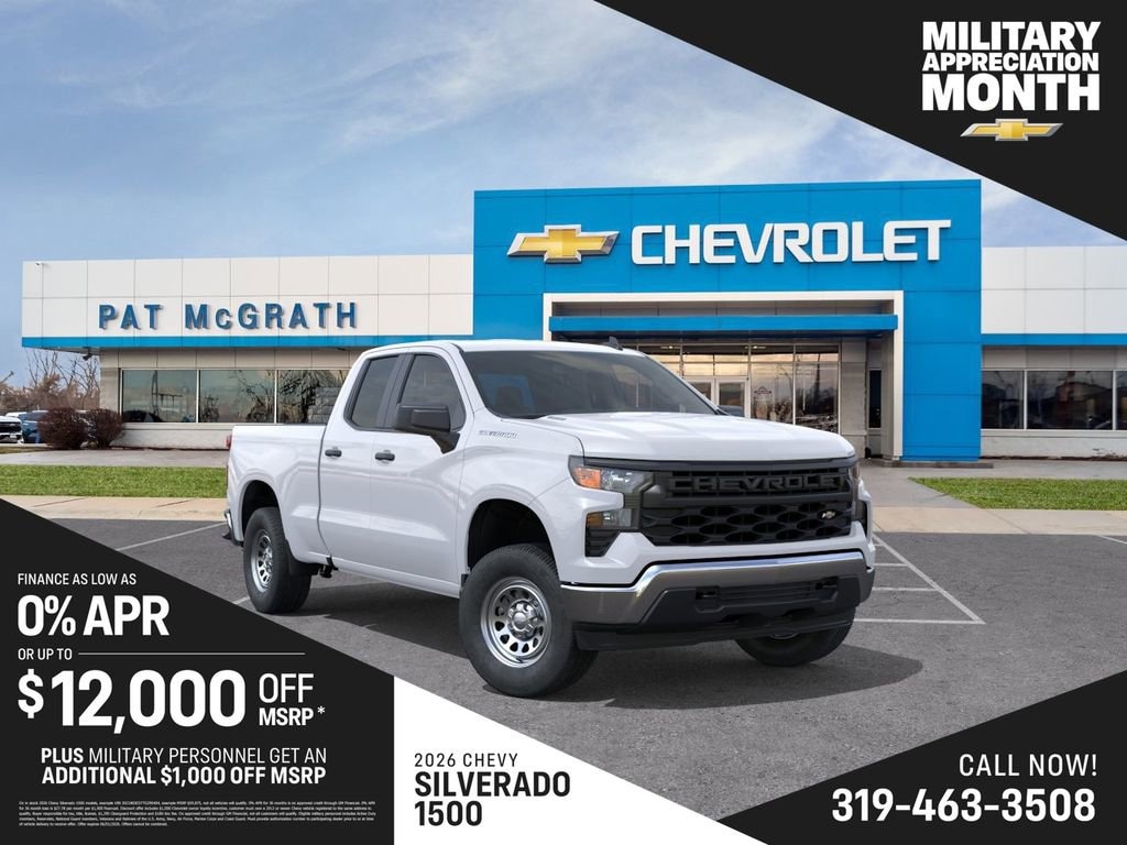 New 2026 Chevrolet Silverado 1500 WT Truck