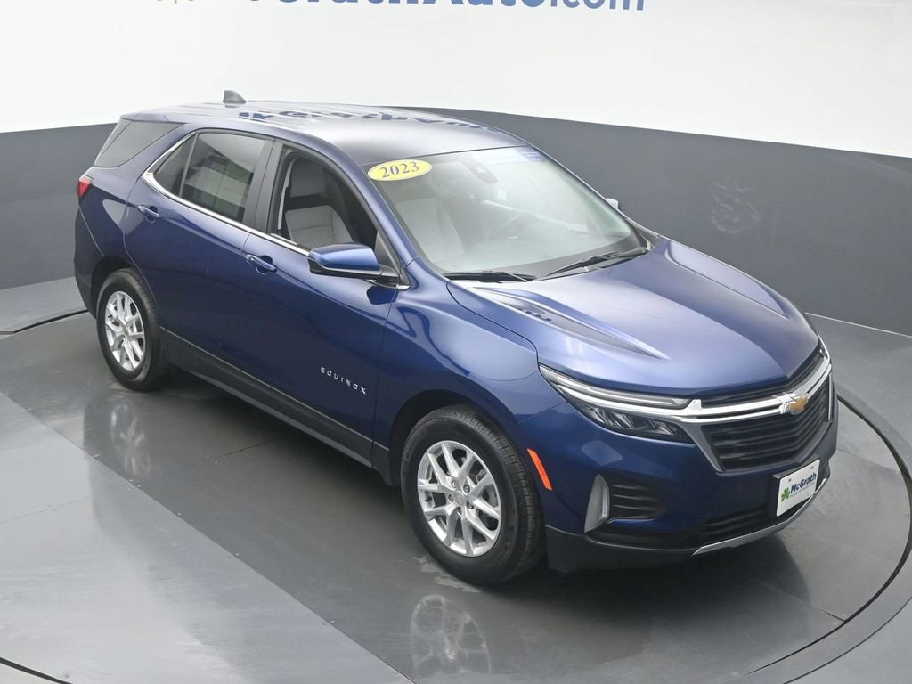 Certified 2023 Chevrolet Equinox LT with VIN 3GNAXJEG3PL117748 for sale in Cedar Rapids, IA