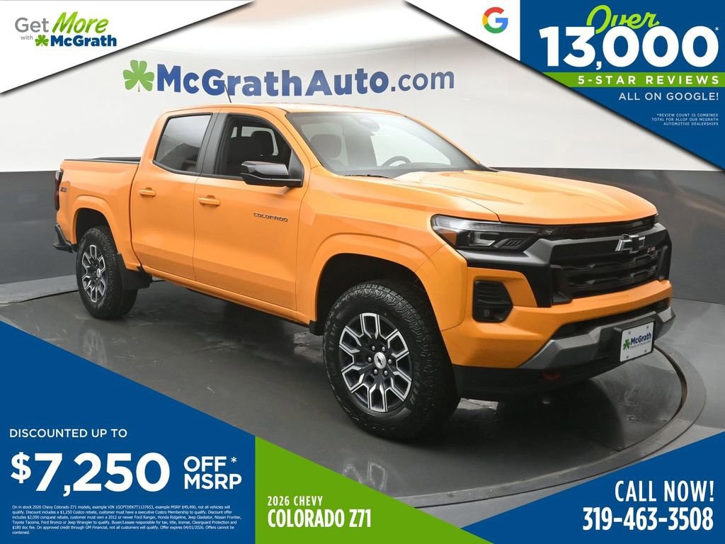 New 2026 Chevrolet Colorado Z71 Truck