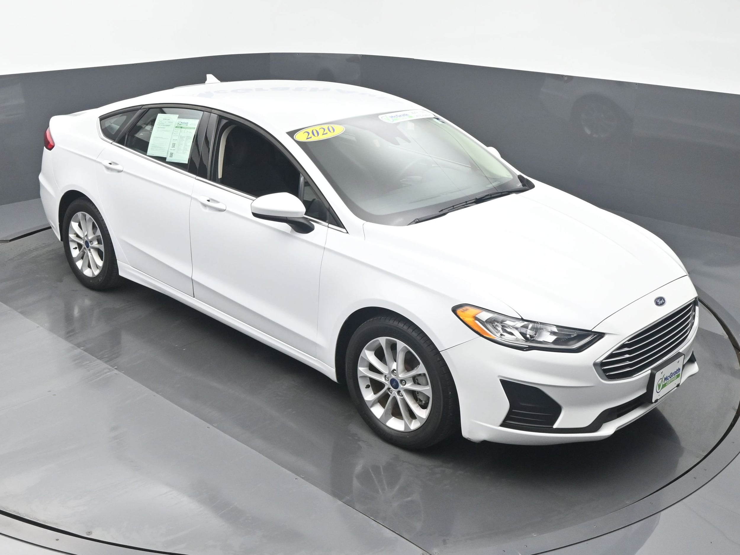 Used 2020 Ford Fusion SE with VIN 3FA6P0HD7LR214409 for sale in Cedar Rapids, IA