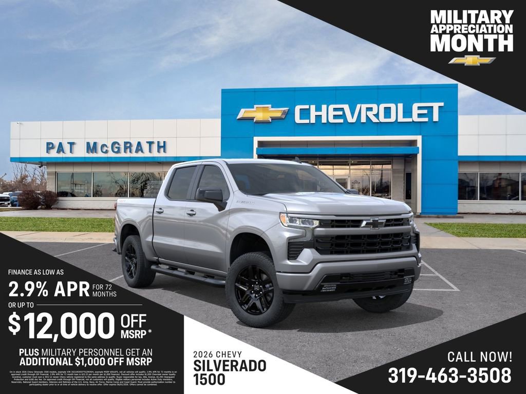 2026 Chevrolet Silverado 1500 RST 4X4 Crew Cab Short Box's photo