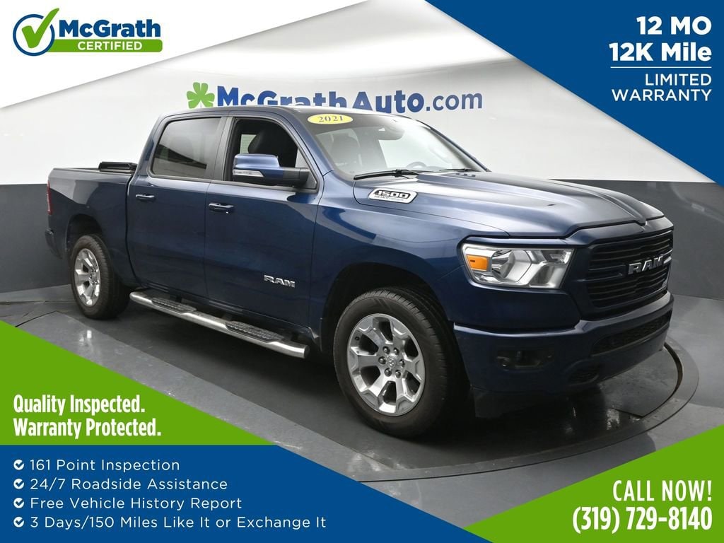 2021 RAM 1500 Big Horn/Lone Star 4x4 Crew Cab 5'7's photo