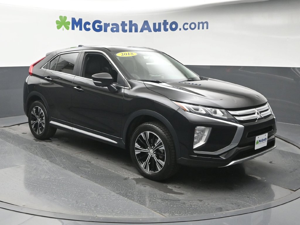 Used 2018 Mitsubishi Eclipse Cross SEL with VIN JA4AT5AA9JZ039547 for sale in Cedar Rapids, IA