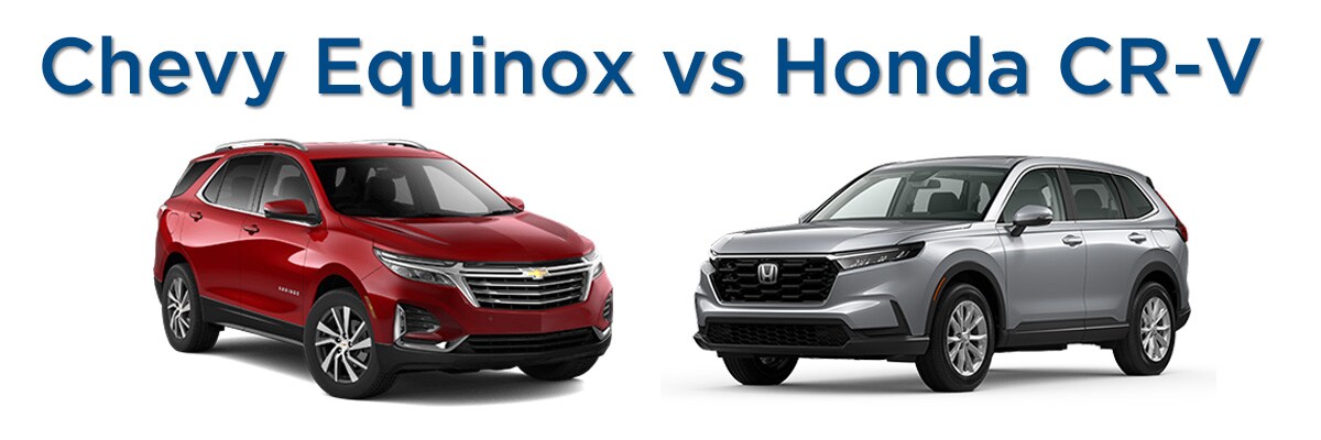 Chevy Equinox vs Honda CR-V  McGrath Chevyland in Cedar Rapids