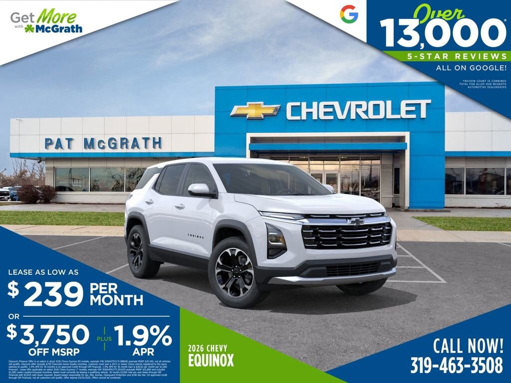 New 2026 Chevrolet Equinox LT SUV