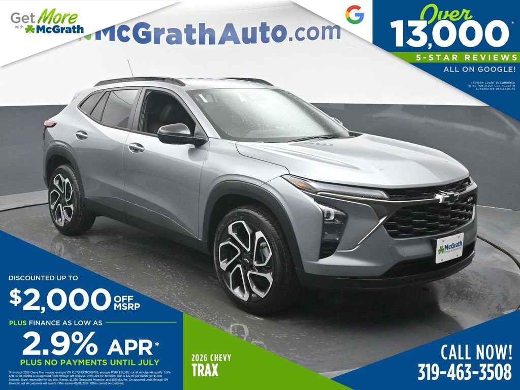 New 2026 Chevrolet Trax 2RS SUV