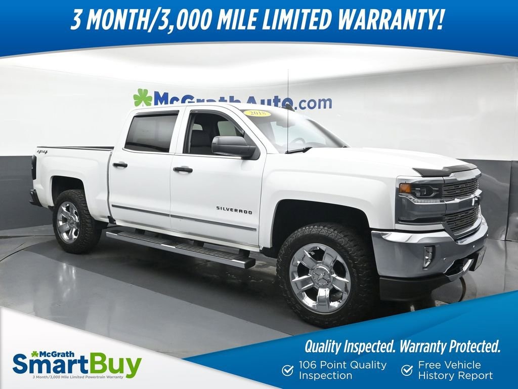 Used 2018 Chevrolet Silverado 1500 LTZ Truck Crew Cab