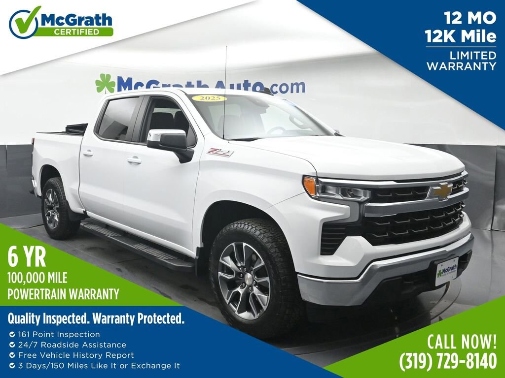 Used 2025 Chevrolet Silverado 1500 LT Truck Crew Cab
