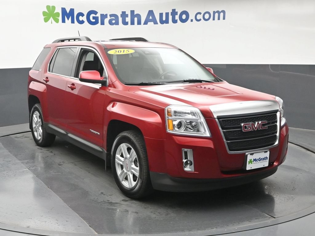 Used 2015 GMC Terrain SLT-1 with VIN 2GKFLXEK9F6258672 for sale in Cedar Rapids, IA