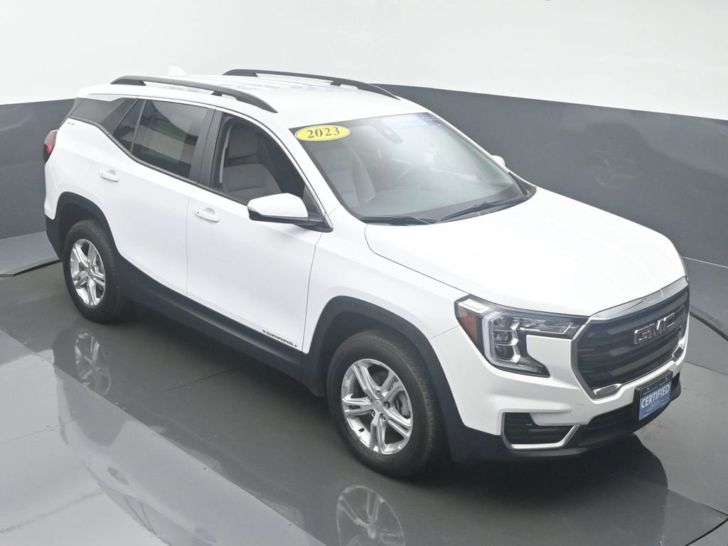 Certified 2023 GMC Terrain SLE with VIN 3GKALTEG3PL237781 for sale in Cedar Rapids, IA