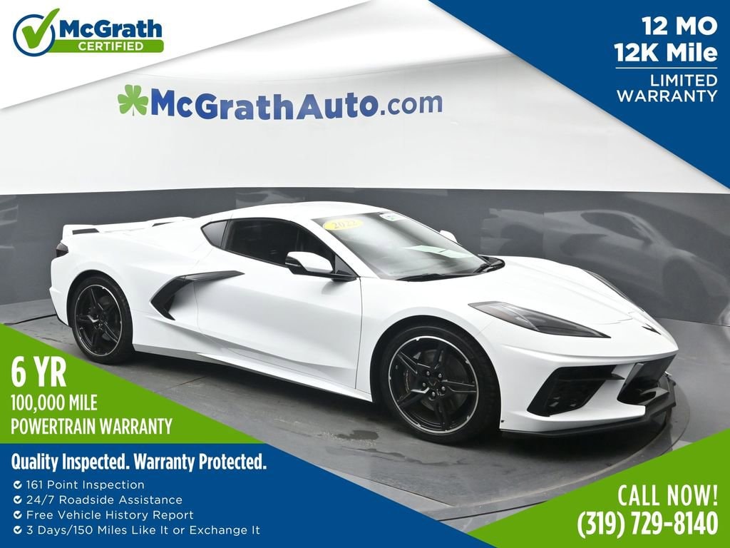 Used 2022 Chevrolet Corvette Stingray 1LT Coupe