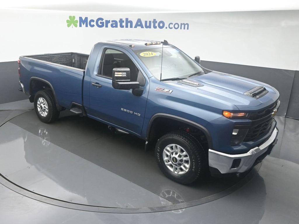 Certified 2024 Chevrolet Silverado 2500HD Work Truck with VIN 1GC3YLEY2RF321795 for sale in Cedar Rapids, IA
