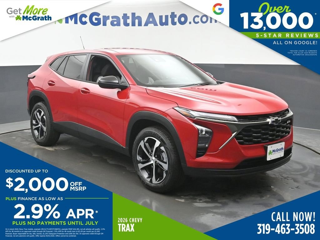 New 2026 Chevrolet Trax 1RS SUV