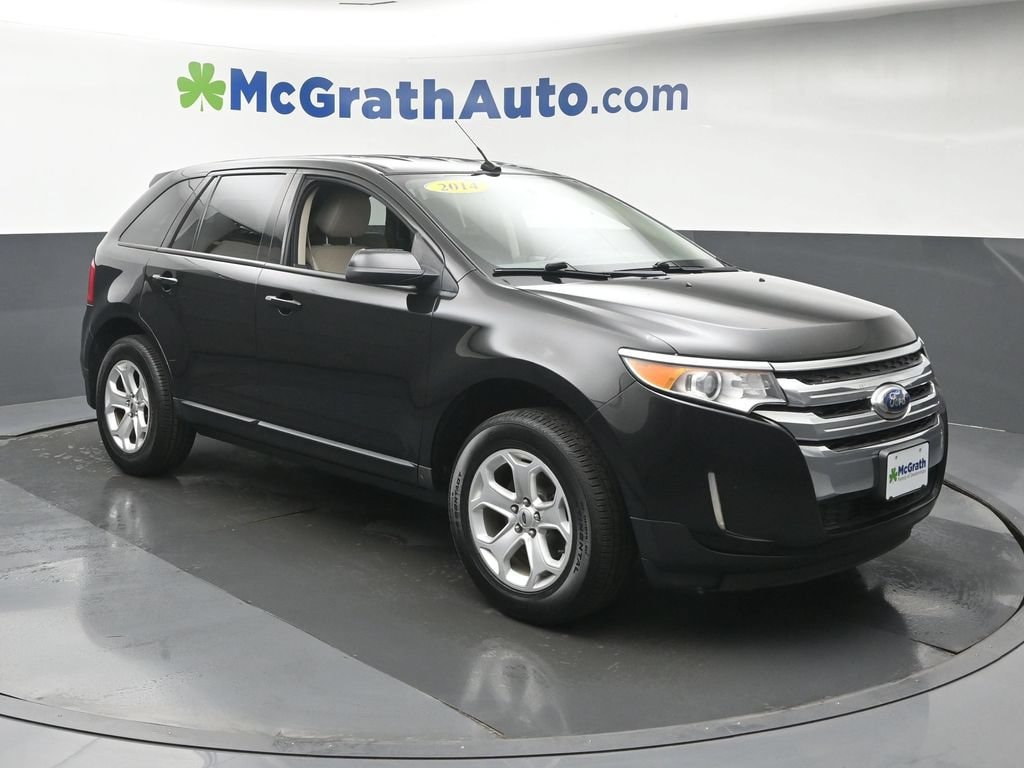Used 2014 Ford Edge SEL with VIN 2FMDK3JC4EBA91474 for sale in Cedar Rapids, IA