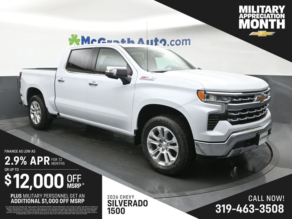 New 2026 Chevrolet Silverado 1500 LTZ Truck