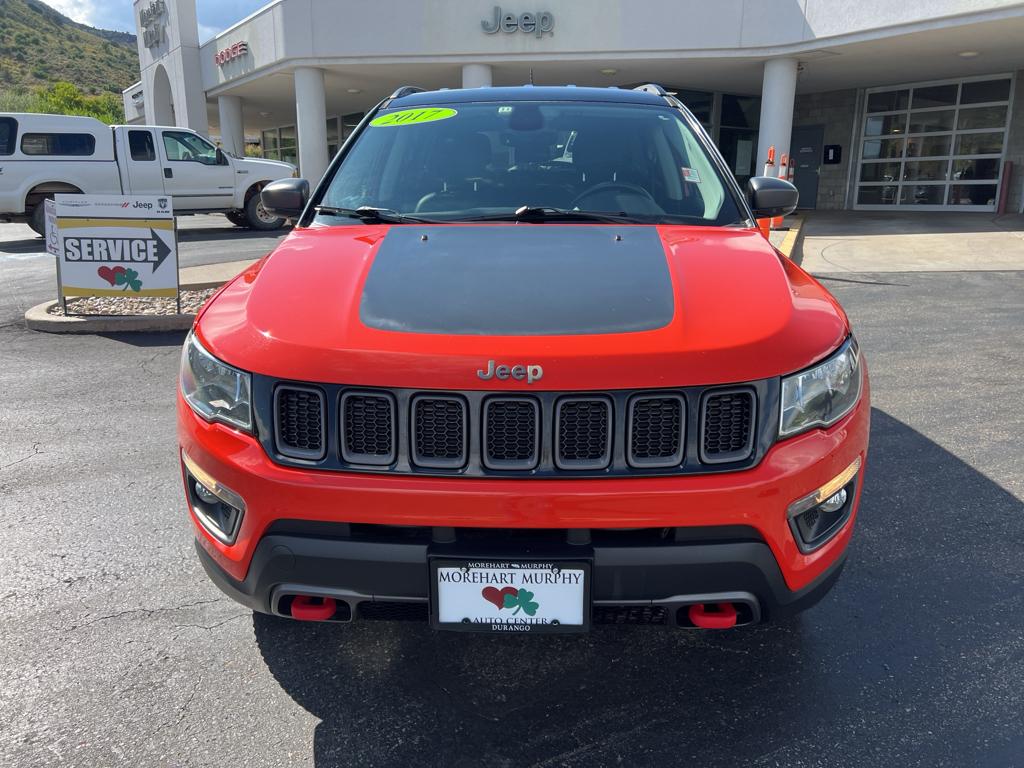 Used 2017 Jeep All-New Compass Trailhawk with VIN 3C4NJDDB3HT667780 for sale in Durango, CO