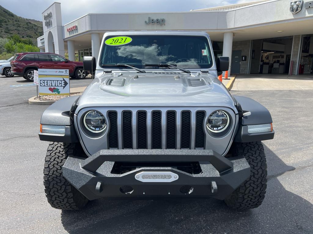 Certified 2021 Jeep Wrangler Unlimited Rubicon with VIN 1C4HJXFN2MW508923 for sale in Durango, CO