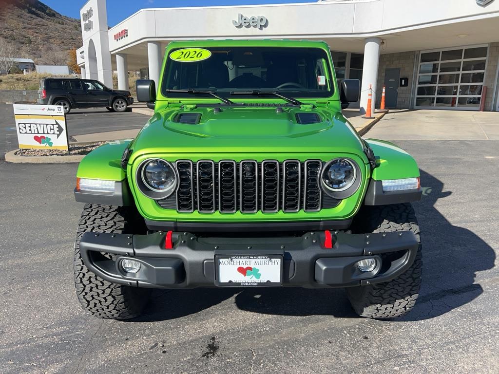 New 2026 Jeep Wrangler 4-DOOR RUBICON X Sport Utility