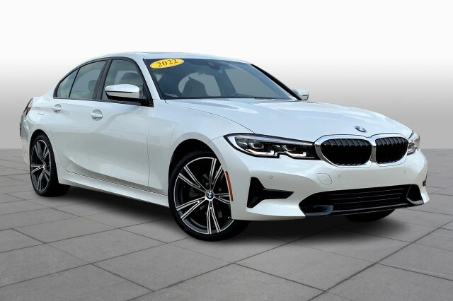 Used 2022 BMW 3 Series 330i with VIN 3MW5R1J07N8C52371 for sale in Houston, TX